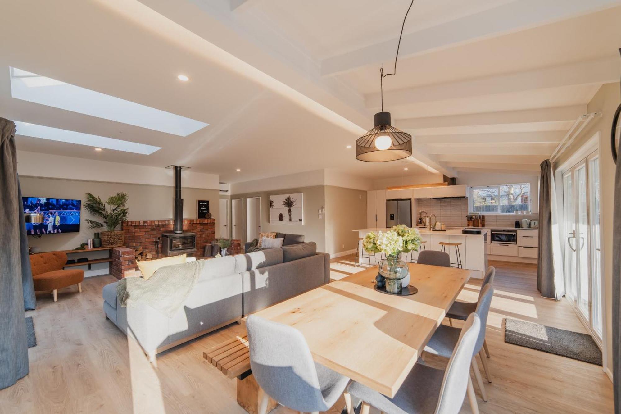 Galaxy 3Br Modern Home With Fireplace Outdoor Spa Лейк Текапо Екстериор снимка